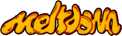 Meltdown logo for ZX Spectrum
